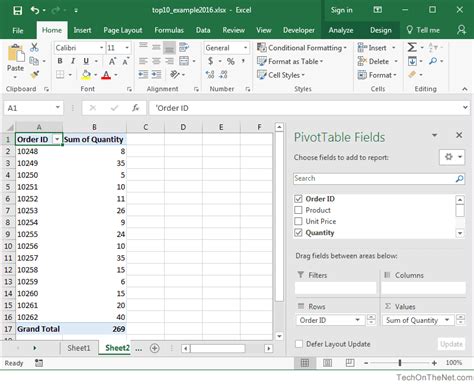 How to Show Top 10 in Pivot Table: A Journey Through Data and Imagination